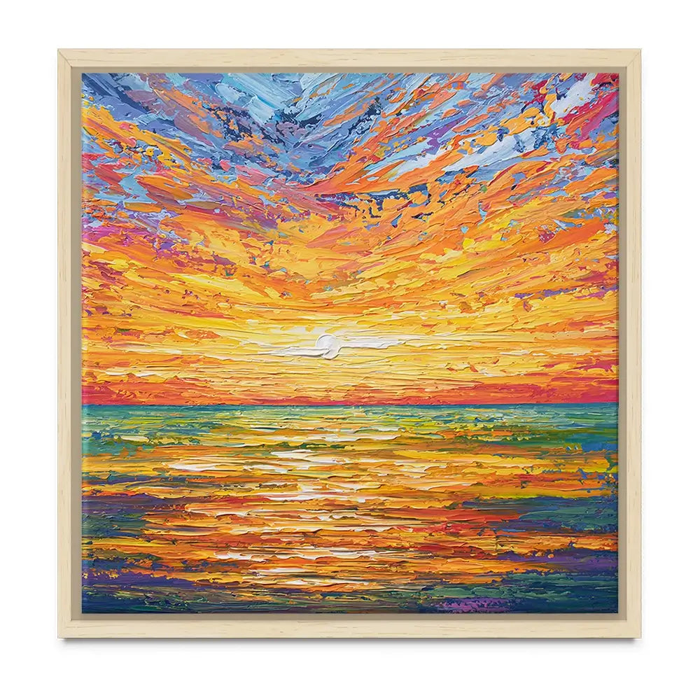 Glowing Sun Oversized Canvas Print Glowing Sun Oversized Canvas Print wall art product Art Print Shop