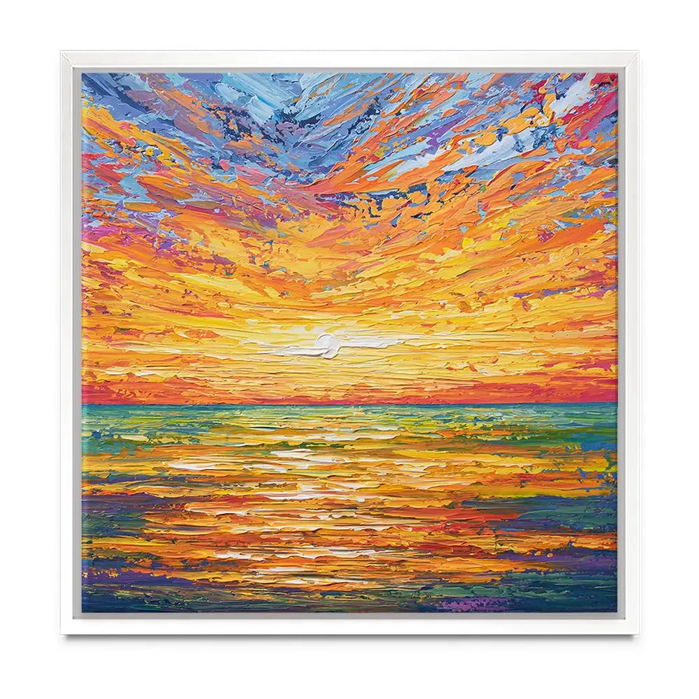 Glowing Sun Oversized Canvas Print Glowing Sun Oversized Canvas Print wall art product Art Print Shop