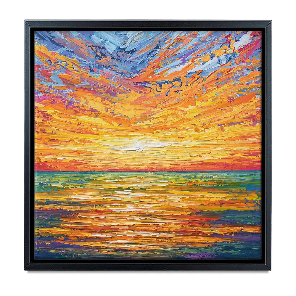 Glowing Sun Oversized Canvas Print Glowing Sun Oversized Canvas Print wall art product Art Print Shop