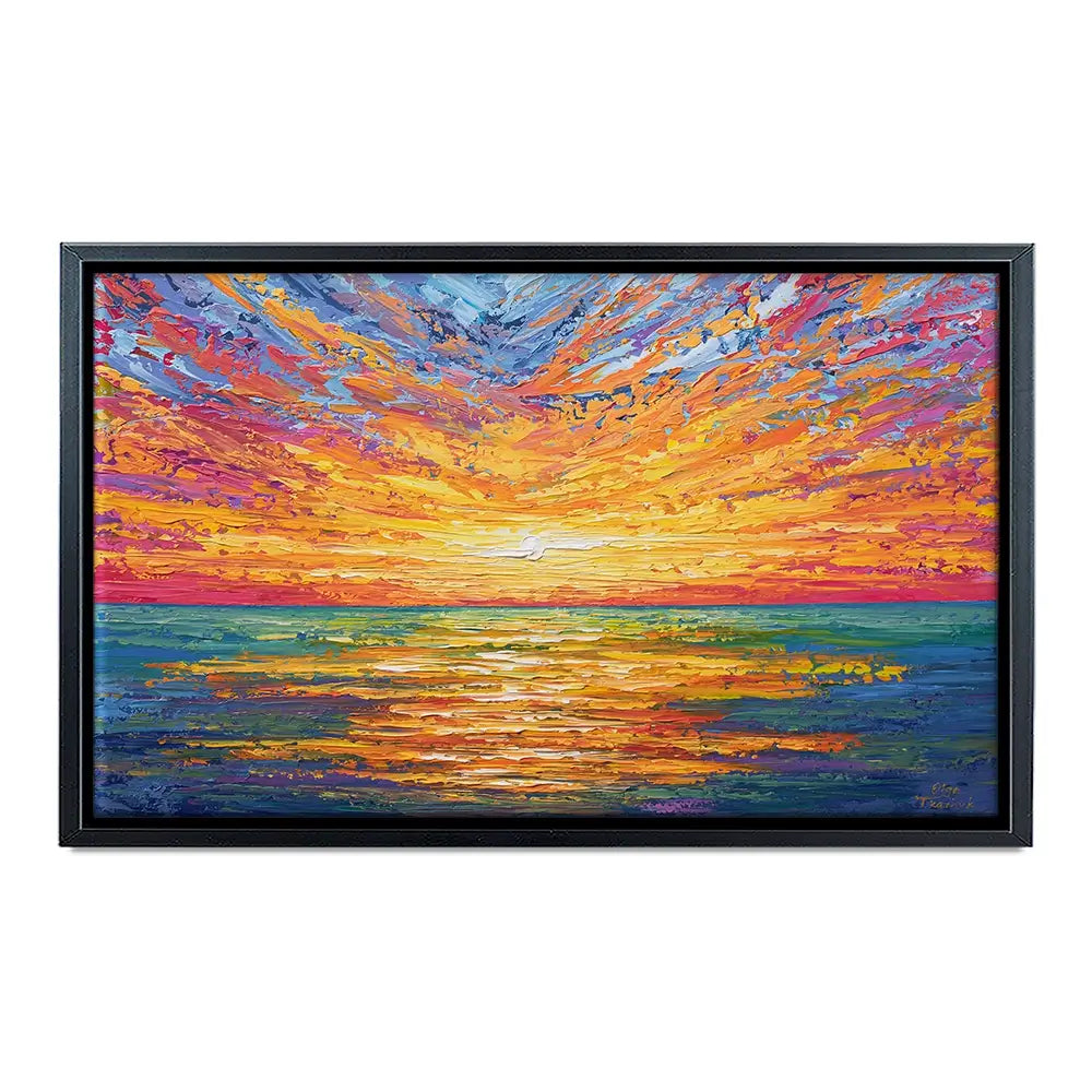 Glowing Sun Oversized Canvas Print Glowing Sun Oversized Canvas Print wall art product Art Print Shop
