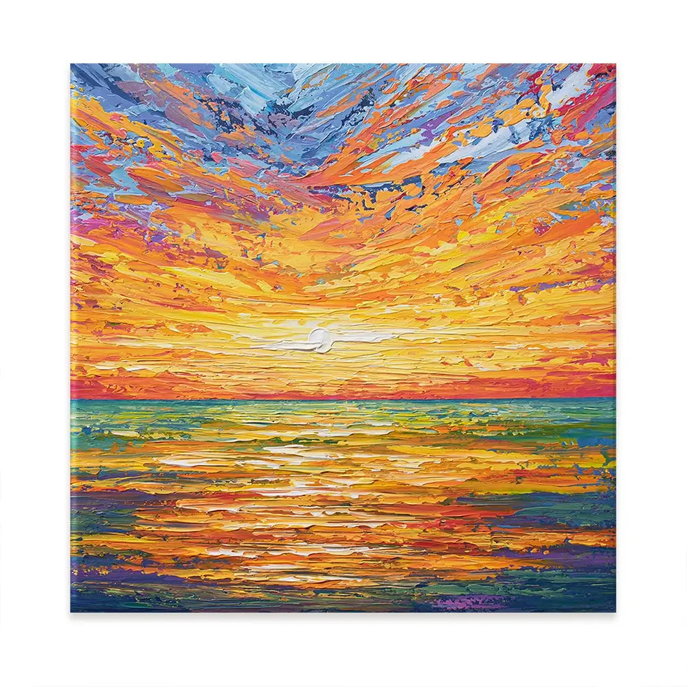 Glowing Sun Oversized Canvas Print Glowing Sun Oversized Canvas Print wall art product Art Print Shop
