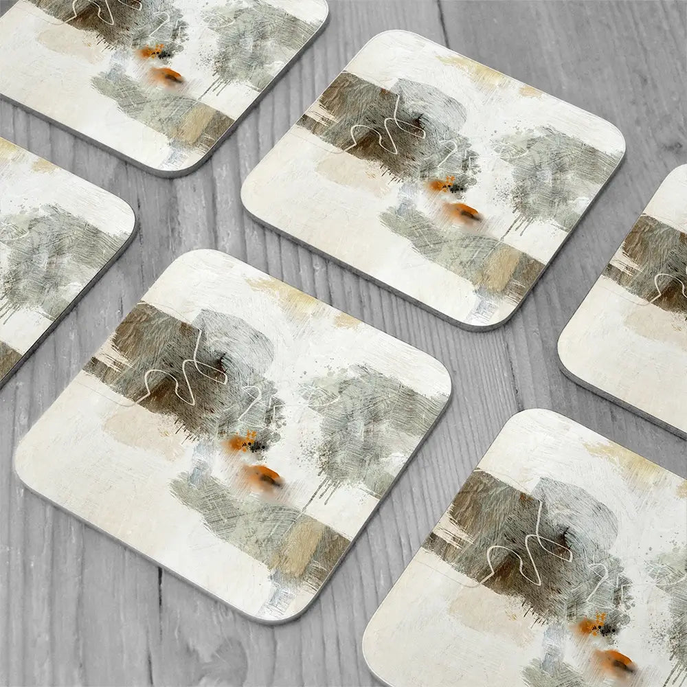 Glympse Coaster Set Glympse Coaster Set wall art product Roberto Moro