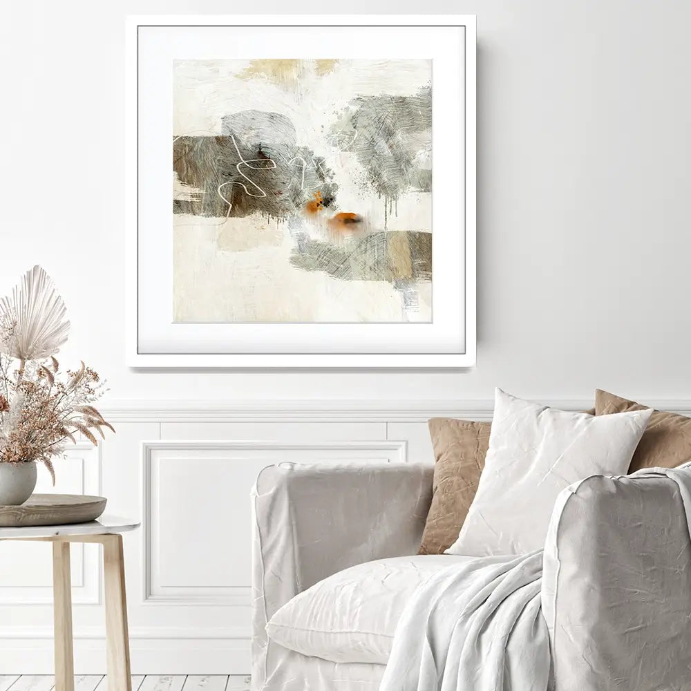 Glympse Framed Art Print Glympse Framed Art Print wall art product Roberto Moro