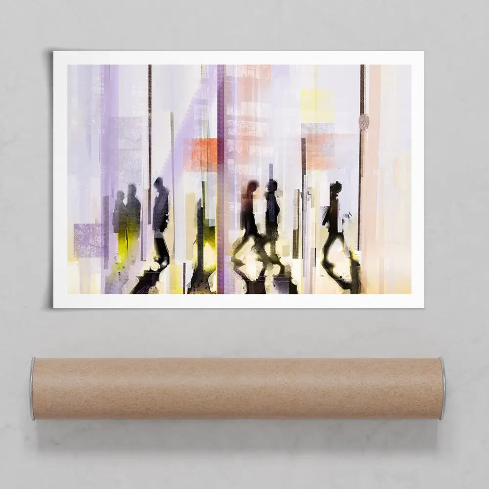 Go About Your Day Art Print Go About Your Day Art Print wall art product Art Print Shop