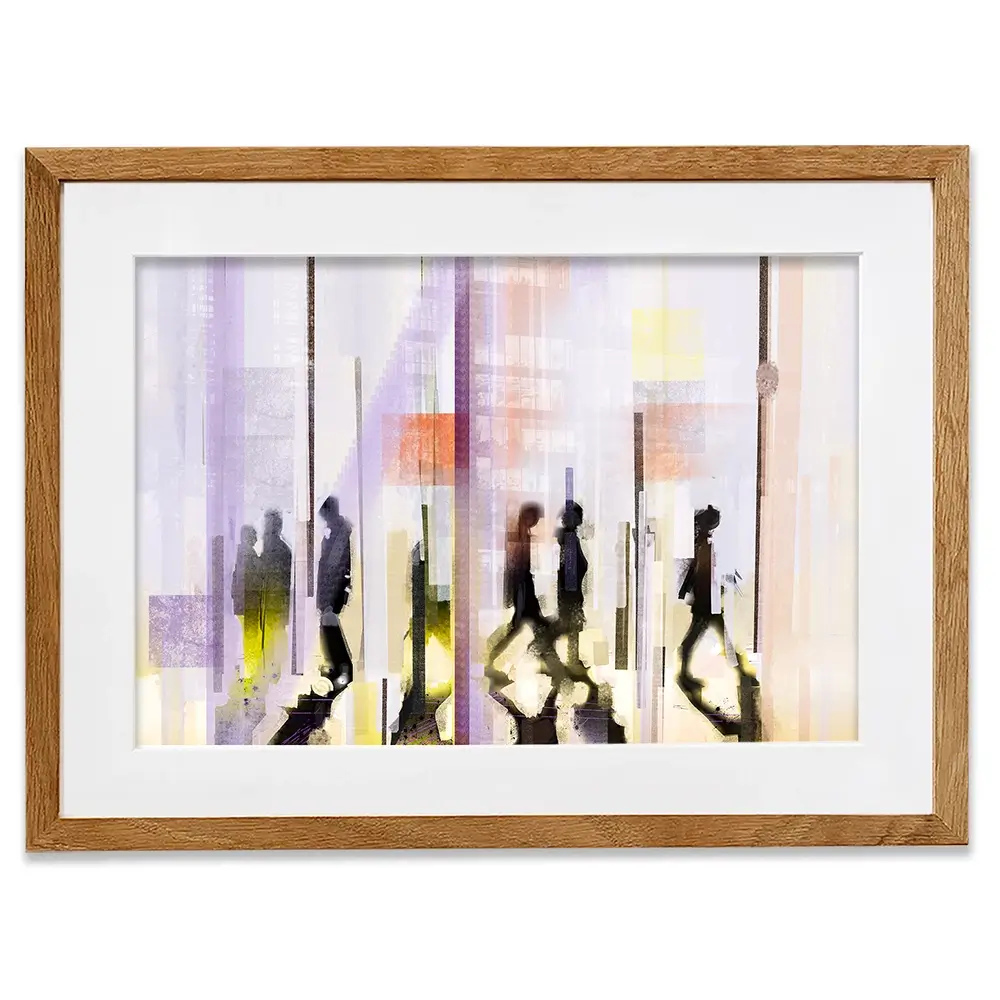 Go About Your Day Framed Art Print Go About Your Day Framed Art Print wall art product Art Print Shop