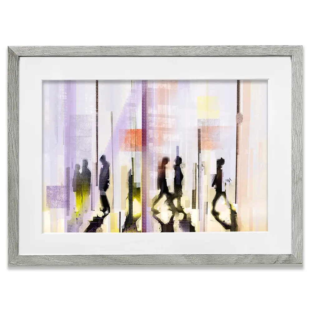 Go About Your Day Framed Art Print Go About Your Day Framed Art Print wall art product Art Print Shop