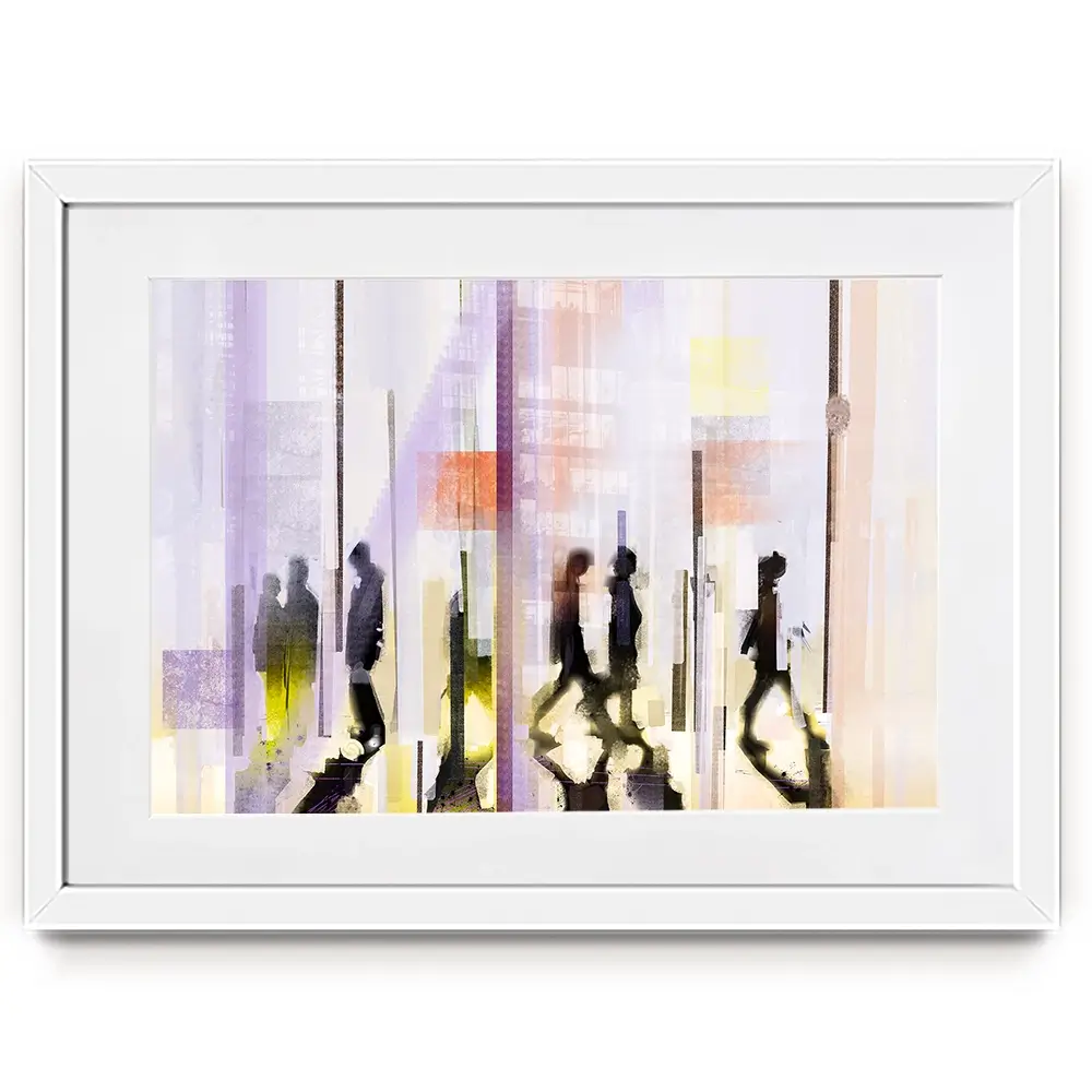 Go About Your Day Framed Art Print Go About Your Day Framed Art Print wall art product Art Print Shop