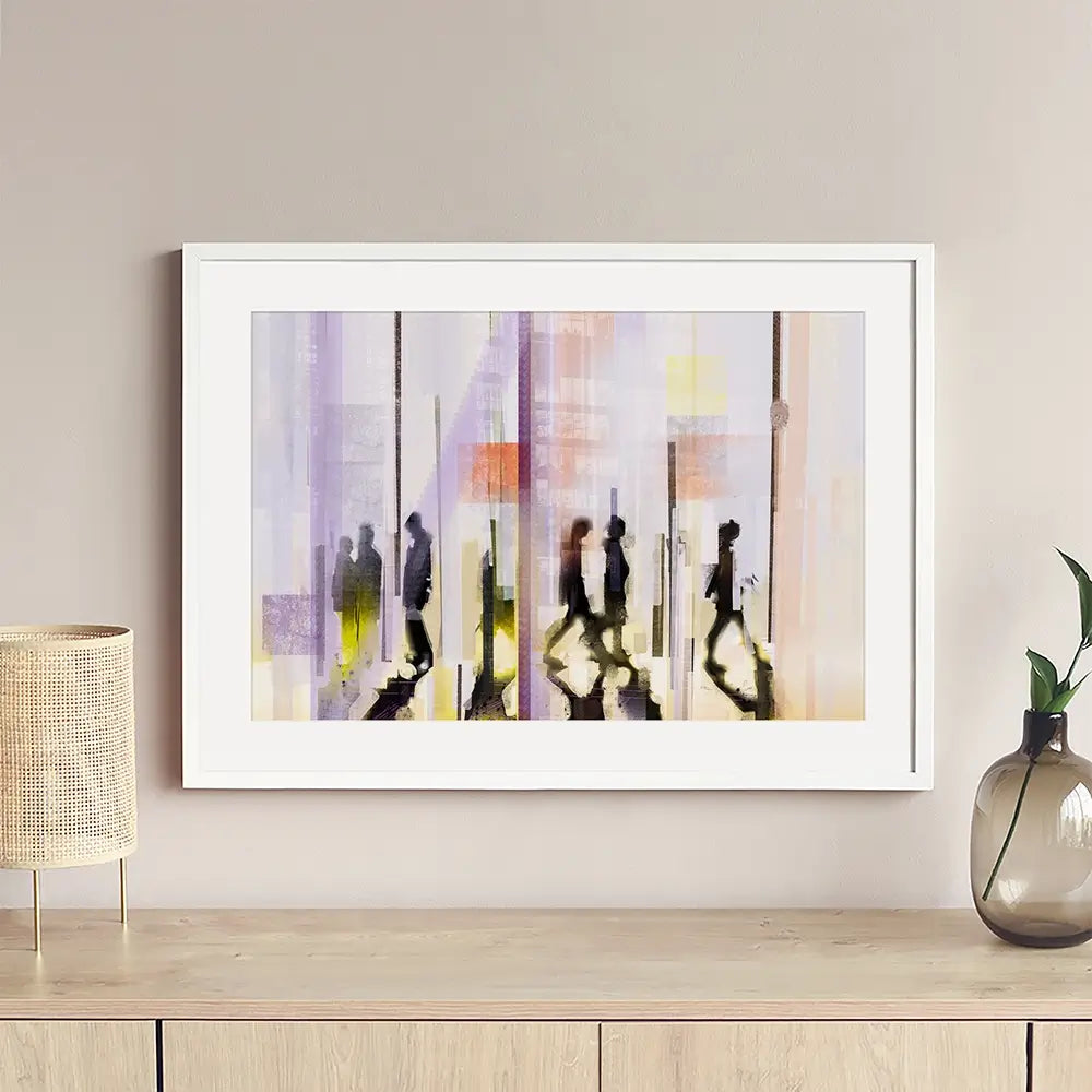 Go About Your Day Framed Art Print Go About Your Day Framed Art Print wall art product Art Print Shop