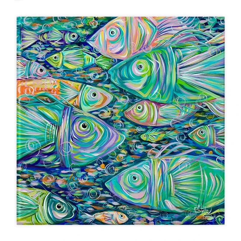 Go Fishing Canvas Print Go Fishing Canvas Print wall art product Estelle Grengs - Independent