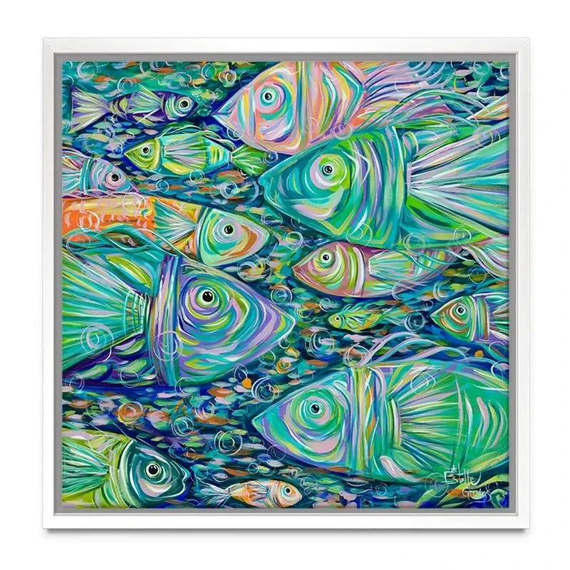 Go Fishing Canvas Print Go Fishing Canvas Print wall art product Estelle Grengs - Independent