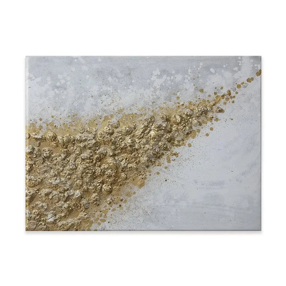 Gold Corner Canvas Print Gold Corner Canvas Print wall art product Maria Moretti