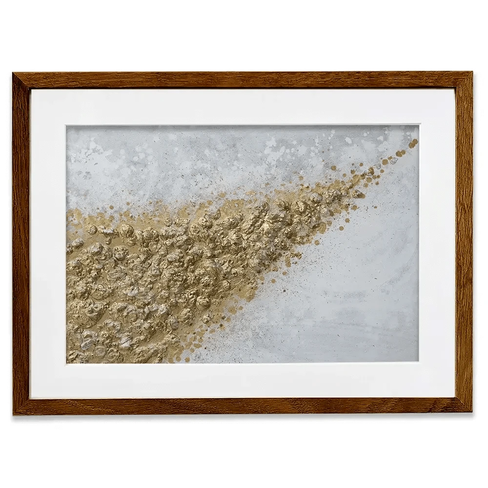 Gold Corner Framed Art Print Gold Corner Framed Art Print wall art product Maria Moretti