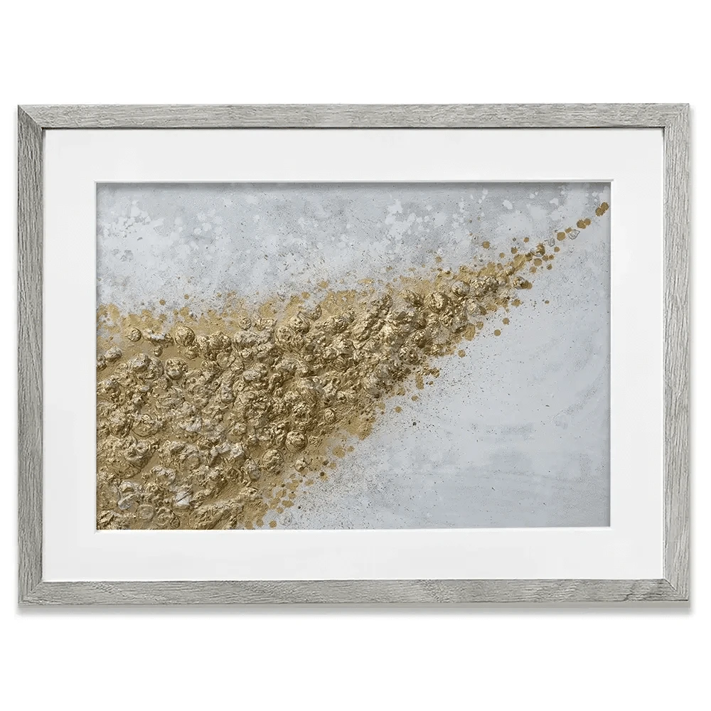 Gold Corner Framed Art Print Gold Corner Framed Art Print wall art product Maria Moretti