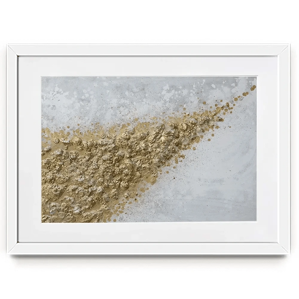 Gold Corner Framed Art Print Gold Corner Framed Art Print wall art product Maria Moretti