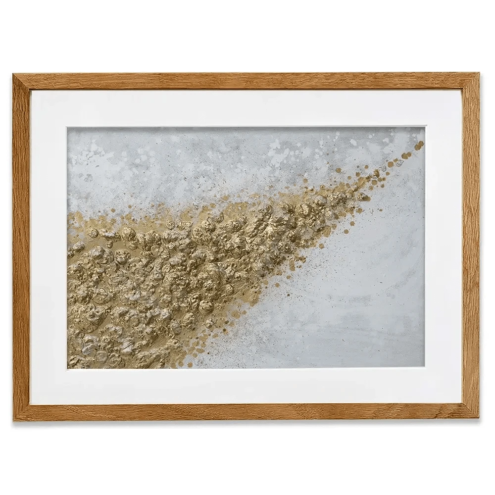 Gold Corner Framed Art Print Gold Corner Framed Art Print wall art product Maria Moretti