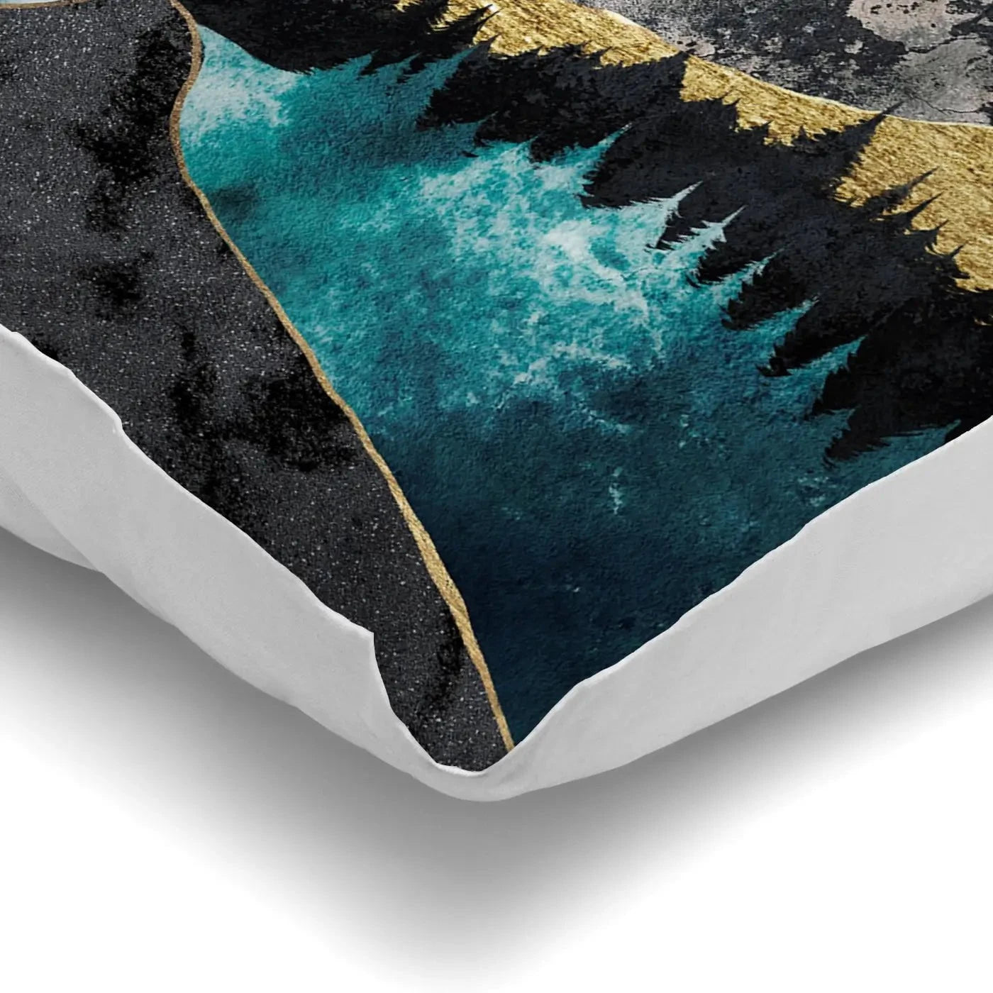 Gold Mountain Cushion Gold Mountain Cushion wall art product Svetlana Aleynikova
