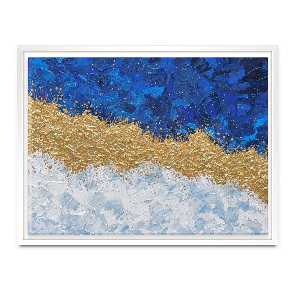 Gold Print Canvas Print wall art product Olga Tkachyk