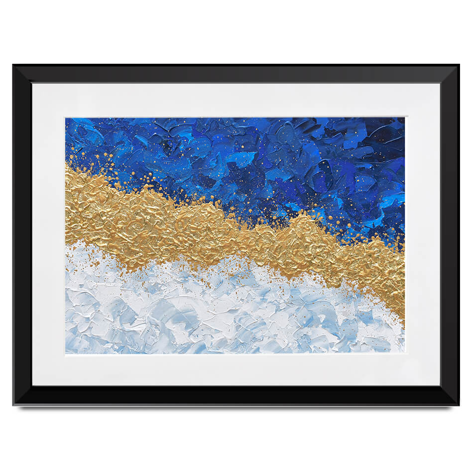 Gold Print Framed Art Print Gold Print Framed Art Print wall art product Olga Tkachyk
