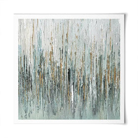 Gold Rain Square Art Print Gold Rain Square Art Print wall art product Svetlana Aleynikova