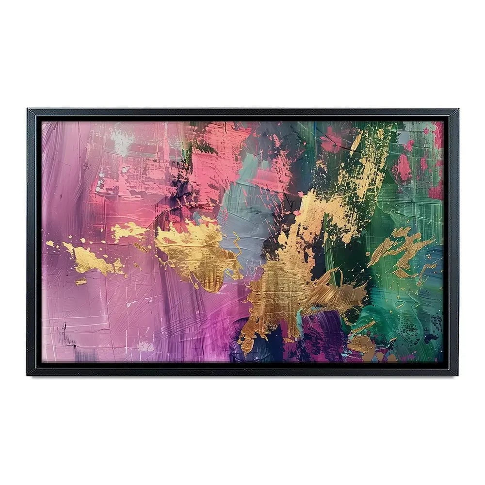 Gold Touched Abstract Canvas Print Gold Touched Abstract Canvas Print wall art product LSR Design Studio - Independent