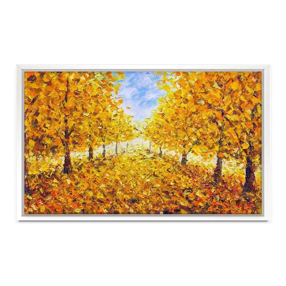 Golden Autumn Canvas Print Golden Autumn Canvas Print wall art product Valery Rybakow / Shutterstock