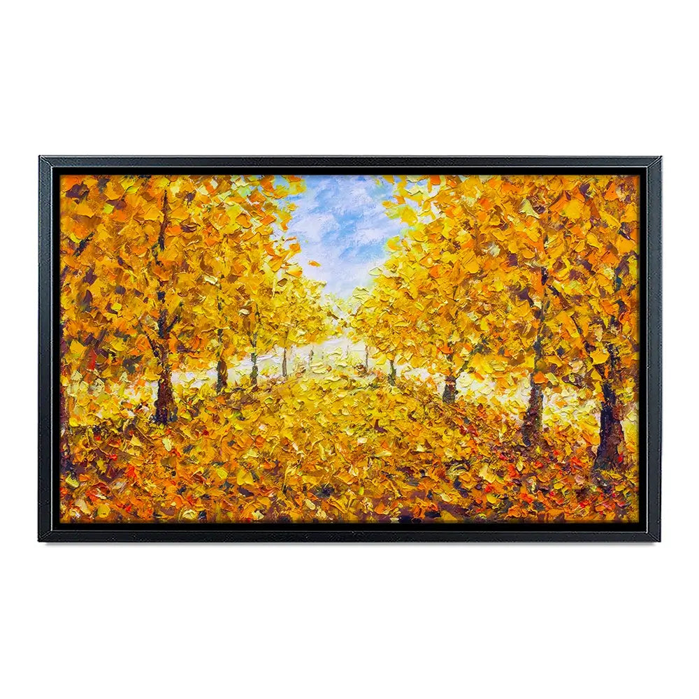 Golden Autumn Canvas Print Golden Autumn Canvas Print wall art product Valery Rybakow / Shutterstock