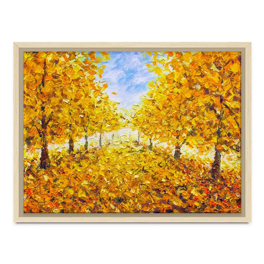 Golden Autumn Canvas Print Golden Autumn Canvas Print wall art product Valery Rybakow / Shutterstock