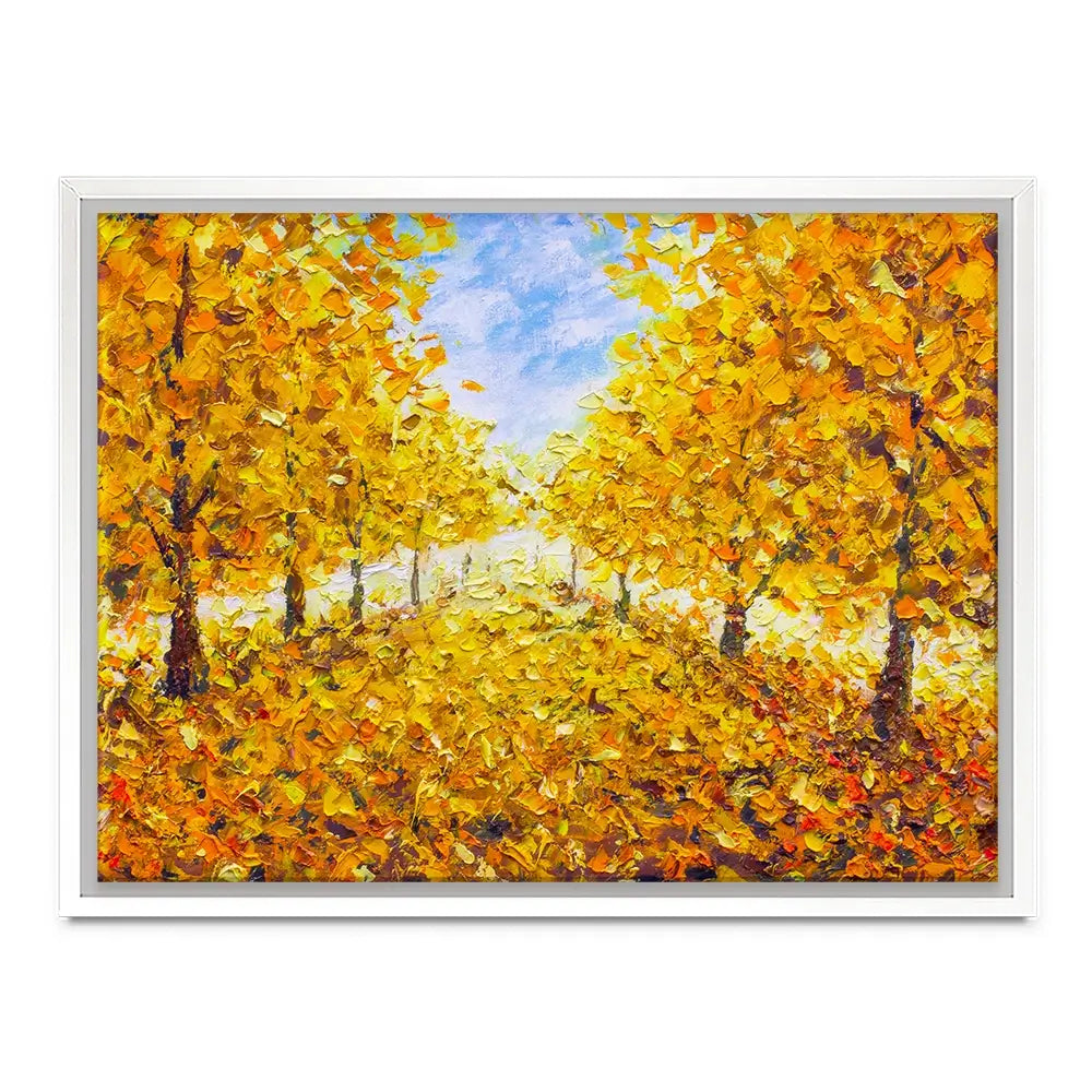 Golden Autumn Canvas Print Golden Autumn Canvas Print wall art product Valery Rybakow / Shutterstock