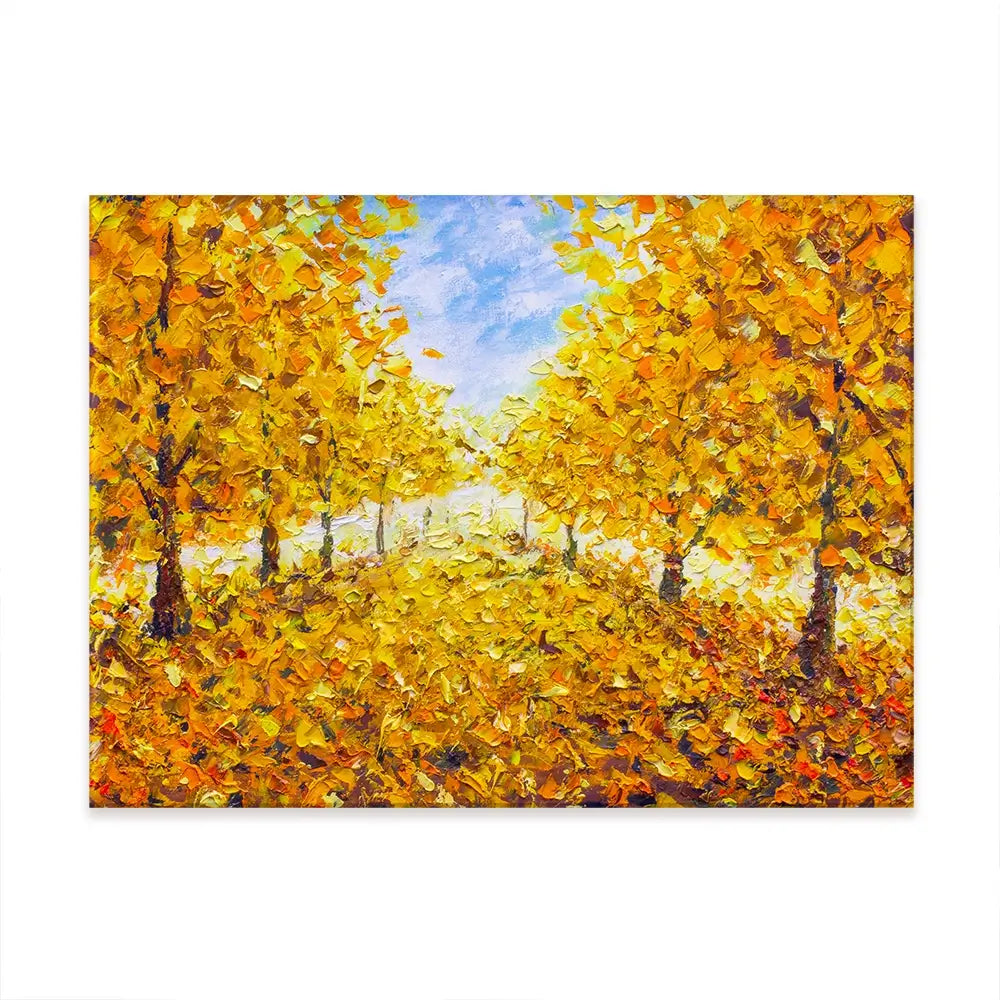 Golden Autumn Canvas Print Golden Autumn Canvas Print wall art product Valery Rybakow / Shutterstock