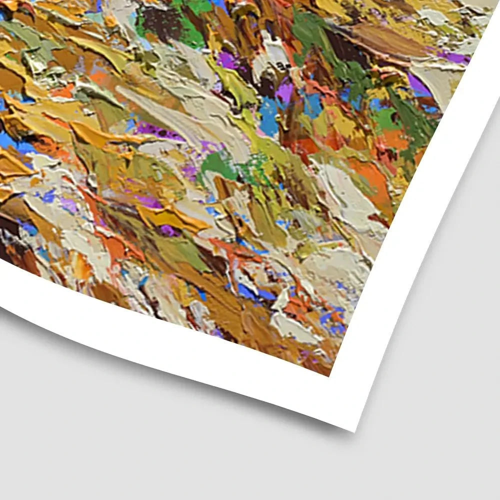 Golden Canopy Art Print Golden Canopy Art Print wall art product Olga Tkachyk