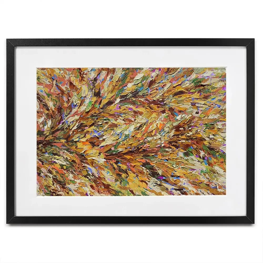 Golden Canopy Framed Art Print Golden Canopy Framed Art Print wall art product Olga Tkachyk