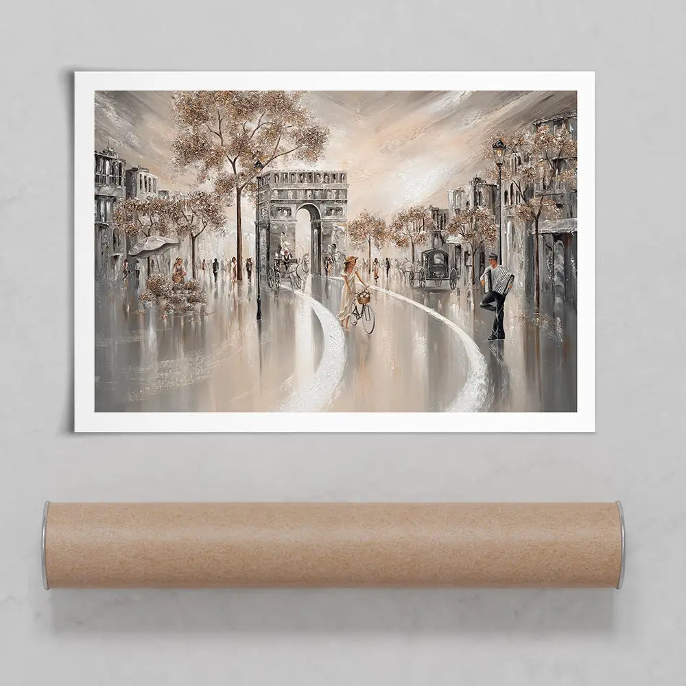 Golden Days Art Print Golden Days Art Print wall art product Isabella Karolewicz