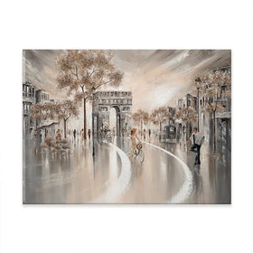 Golden Days Canvas Print Golden Days Canvas Print wall art product Isabella Karolewicz