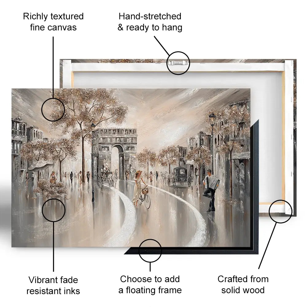 Golden Days Canvas Print Golden Days Canvas Print wall art product Isabella Karolewicz