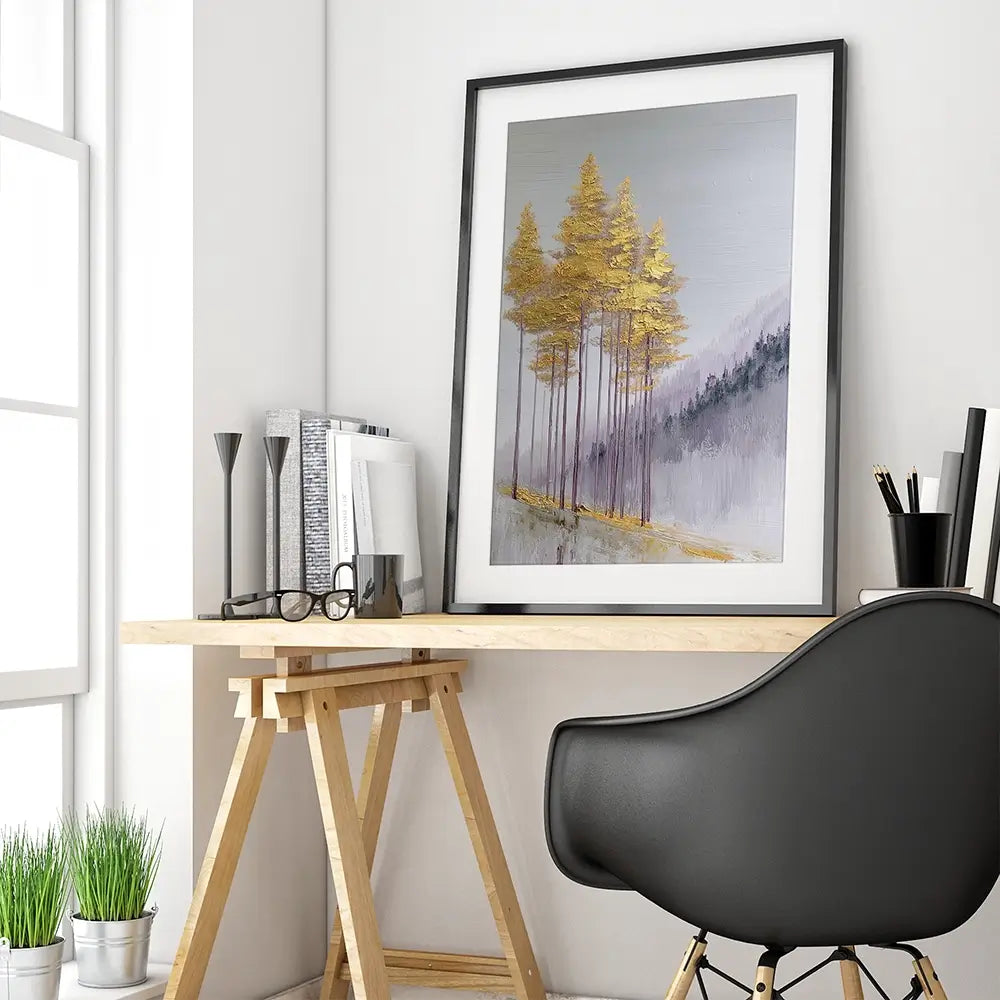 Golden Fall Framed Art Print Golden Fall Framed Art Print wall art product David Alexander Elder
