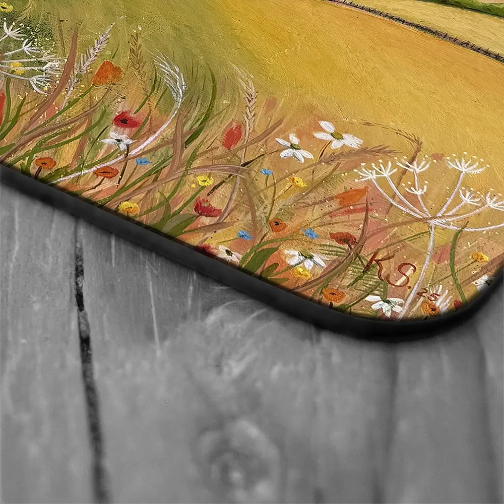 Golden Fields Coaster Set Golden Fields Coaster Set wall art product Karen Sutton