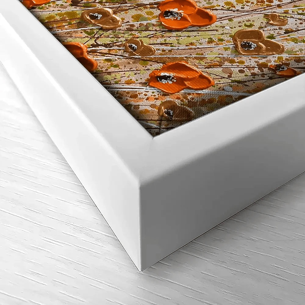 Golden Flowers Canvas Print Golden Flowers Canvas Print wall art product Olga Tkachyk