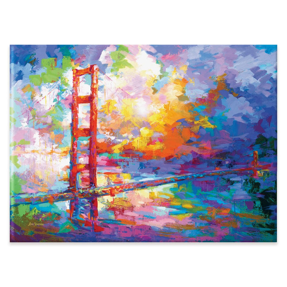 Golden Gate Bridge 2 Canvas Print wall art product Leon Devenice