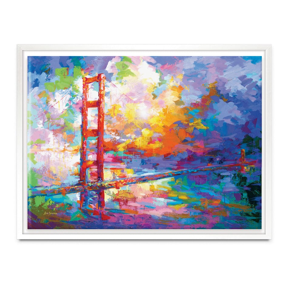 Golden Gate Bridge 2 Canvas Print wall art product Leon Devenice