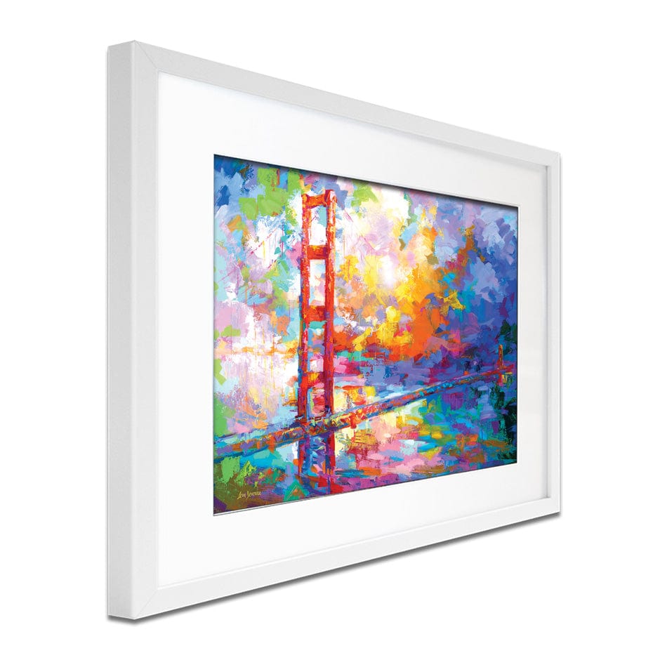 Golden Gate Bridge 2 Framed Art Print wall art product Leon Devenice