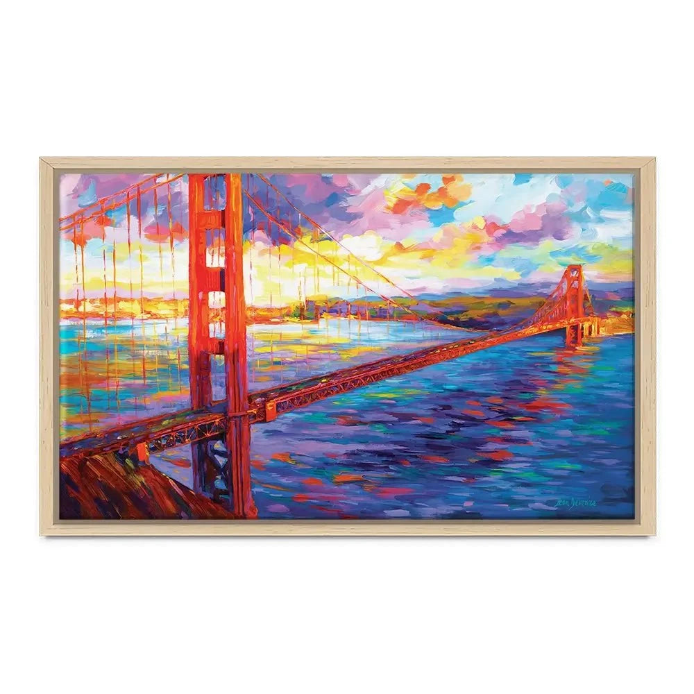 Golden Gate Bridge Canvas Print Golden Gate Bridge Canvas Print wall art product Leon Devenice