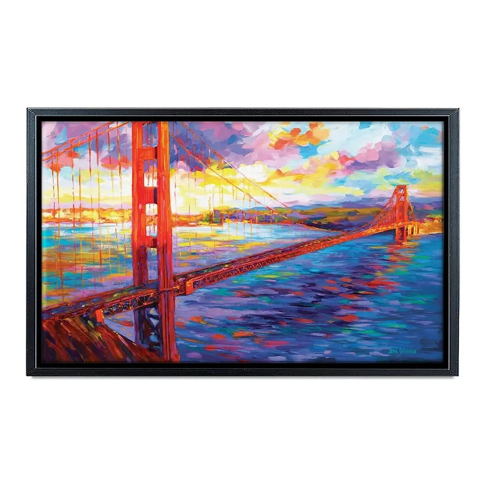 Golden Gate Bridge Canvas Print Golden Gate Bridge Canvas Print wall art product Leon Devenice