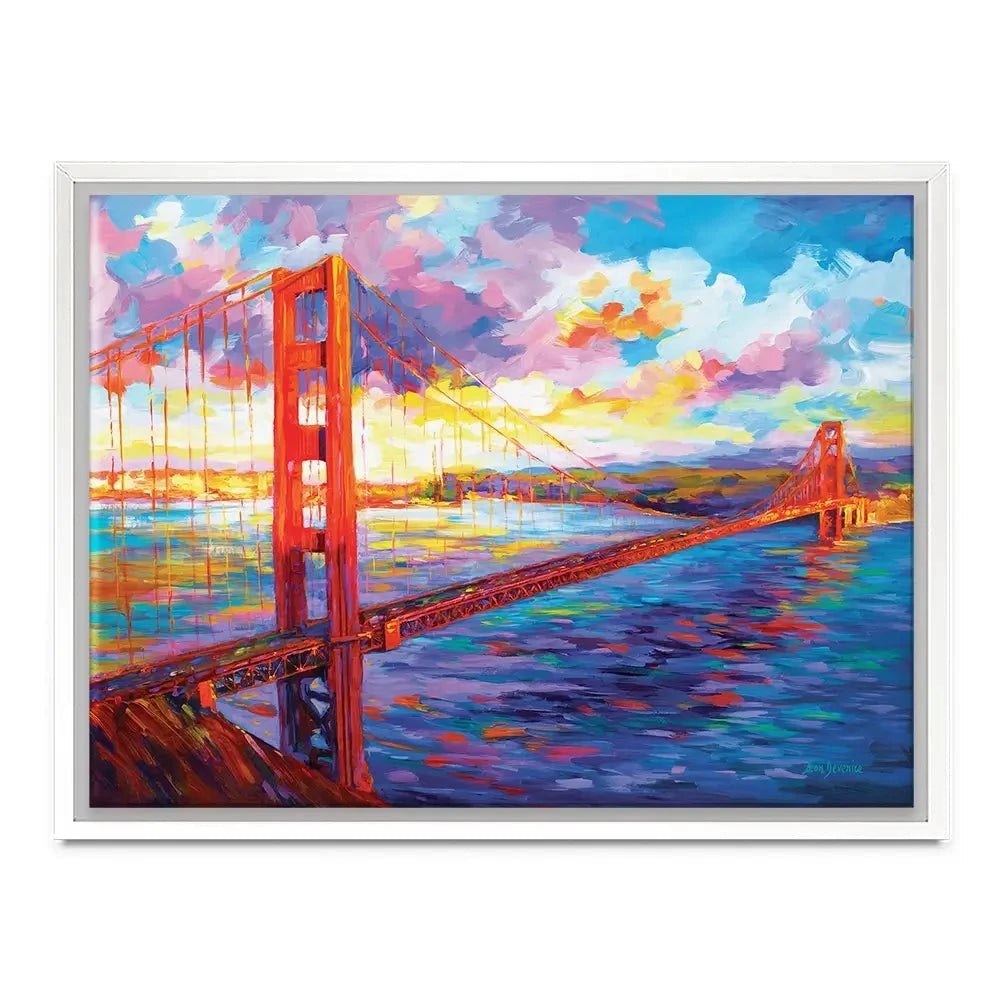 Golden Gate Bridge Canvas Print Golden Gate Bridge Canvas Print wall art product Leon Devenice