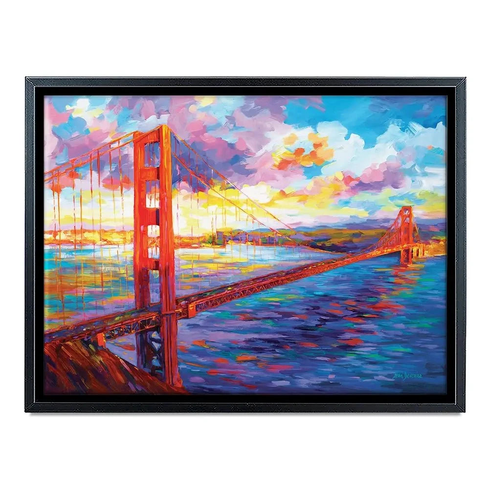 Golden Gate Bridge Canvas Print Golden Gate Bridge Canvas Print wall art product Leon Devenice