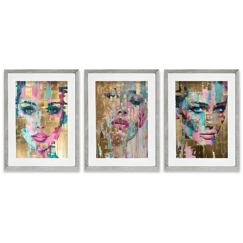 Golden Girl Framed Art Print Trio Golden Girl Framed Art Print Trio wall art product Svetlana Aleynikova