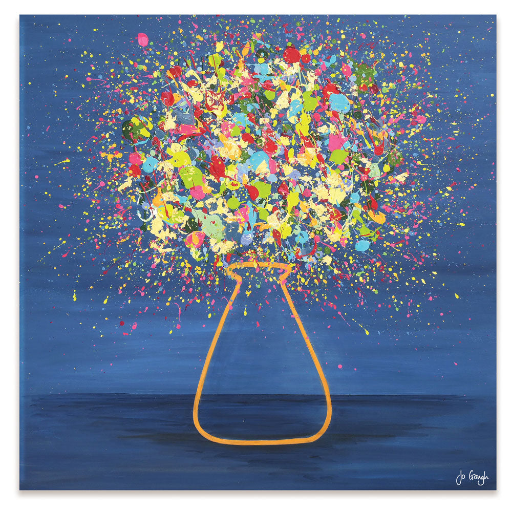 Golden Glow Canvas Print Golden Glow Canvas Print wall art product Jo Gough