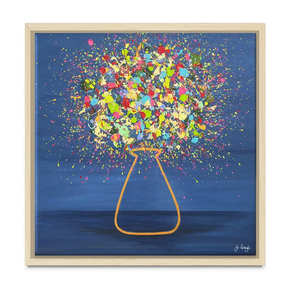 Golden Glow Canvas Print Golden Glow Canvas Print wall art product Jo Gough