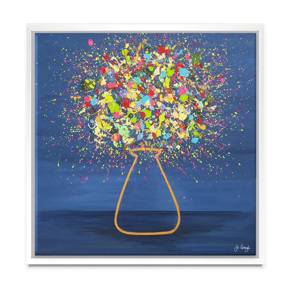 Golden Glow Canvas Print Golden Glow Canvas Print wall art product Jo Gough