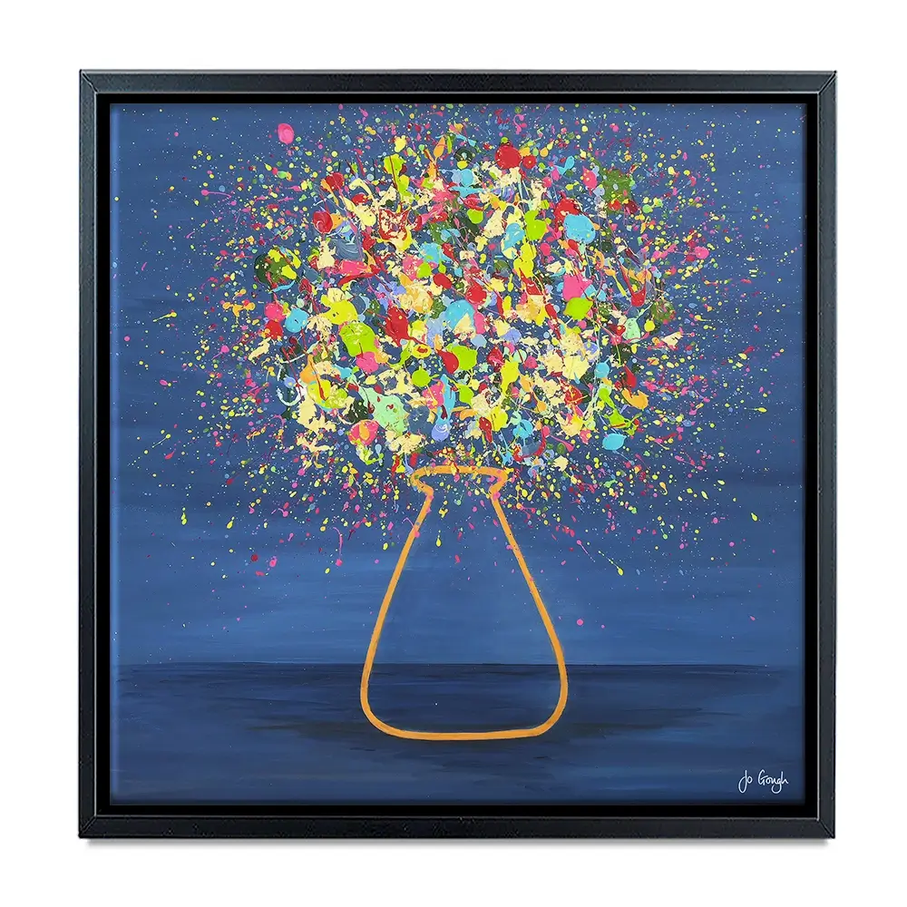 Golden Glow Canvas Print Golden Glow Canvas Print wall art product Jo Gough