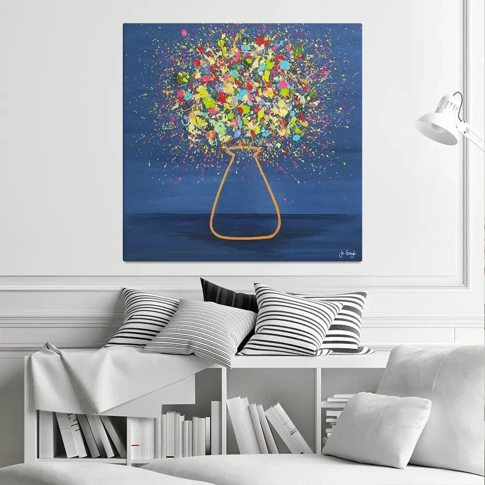 Golden Glow Canvas Print Golden Glow Canvas Print wall art product Jo Gough